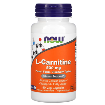 Карнітин L-Carnitine 500мг - 60 вег.капсул