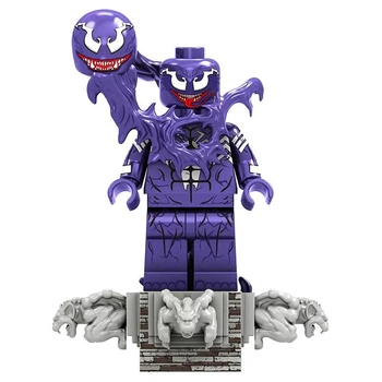 Фігурка мініфігурка до конструктора Marvel фіолетовий симбіот Веном Purple symbiote Venom TV-1085 238