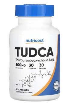Натуральная добавка Nutricost TUDCA 500 мг 30 капсул