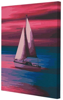 Картина по номерам Riviera Blanca Рассвет в океане 40x50 см (RB-0431) (4820166010073)