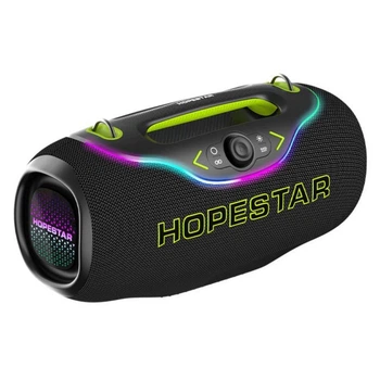 Портативна колонка Bluetooth HOPESTAR A6 Club RGB 200W Чорна