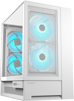 Obudowa Cougar OmnyX RGB White (CGR-2WA3W-RGB)