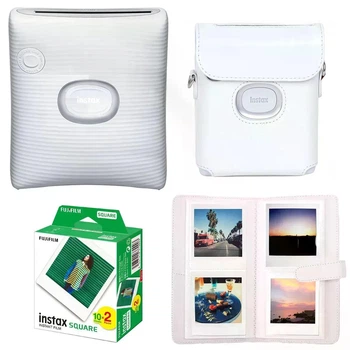 Подарочный набор фотопринтер Fujifilm Instax SQ Link White