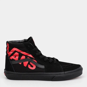 Подростковые высокие кеды для мальчика Vans Sk8-Hi VN0A4UI24581 38 Черные (196573388390)
