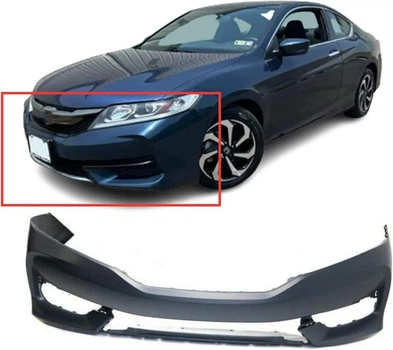 Передній бампер Honda Accord 9 15-17 Coupe (без отв. під п/тронік) (FPS)