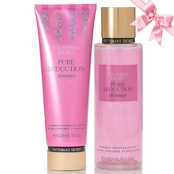 Набір Victoria's Secret Pure Seduction Shimmer Fragrance Mist + Lotion (609/605)