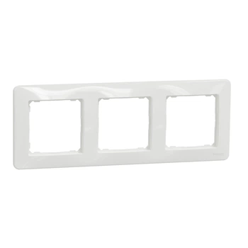 Рамка Schneider Electric Sedna Design трёхместная белая SDD311803
