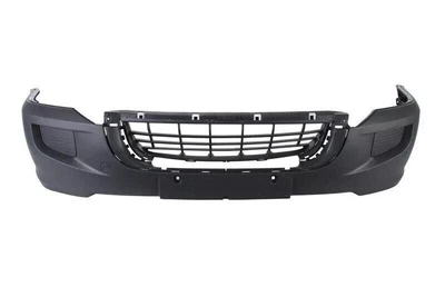 Бампер передній VW Crafter 06-11 без отв. ПТФ, з ґратами (LKQ) 2E0807103T
