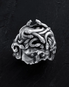 Срібний перстень WOUNDED MEDUSA Reytel 1195001 18