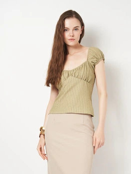 Топ женский Primark 145478 XS Зеленый (KAY2000001653999)