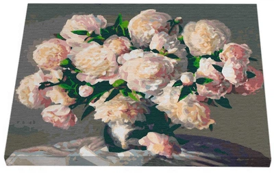 Картина по номерам Riviera Blanca Роскошные пионы 40x50 см (RB-0099) (4827506715636)