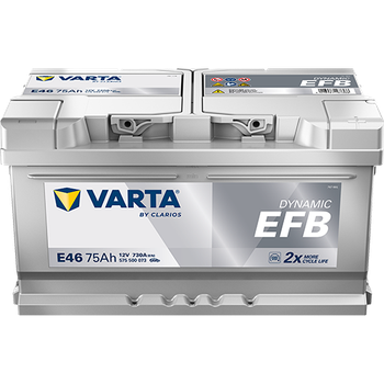 Автомобильный аккумулятор Varta Blue Dynamic EFB START-STOP 75AhH Ев (-/+) E46 (730EN) (575500073)
