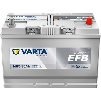 Автомобільний акумулятор Varta EFB BD Jp 85Ah (N85) R+ (585 501 080) (D31)