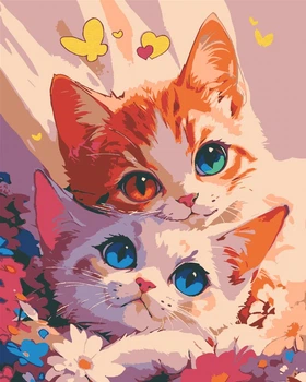 Картина за номерами Riviera Blanca Friends 40x50 см (RB-1078) (4829961105014)