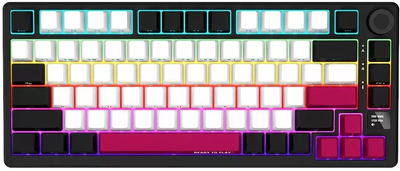 Клавіатура бездротова Lorgar RGB USB/Wireless Black (LRG-KBP7075W-BK-US)