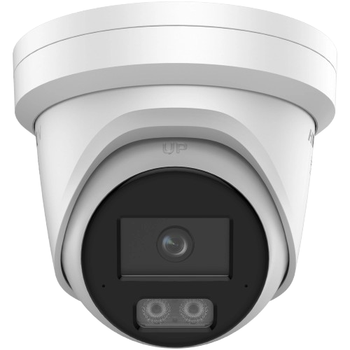 Камера відеоспостереження Hikvision DS-2CD2347G3-LIY 4МП ColorVu (4мм), захист IP67, Micro SD до 512, Білий