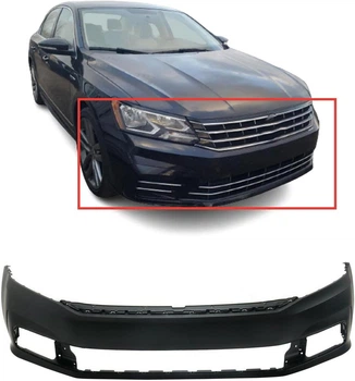 Передній бампер VW Passat B7 USA рестайлінг 16-18 (LKQ)