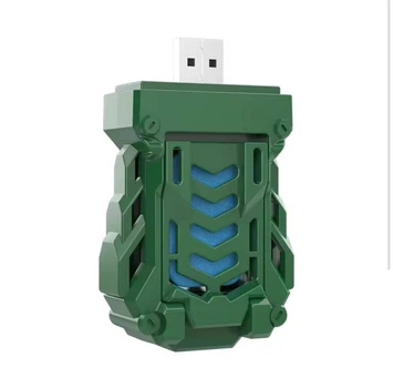 Портативный Mini USB репеллент от комаров для дачи и кемпинга Green