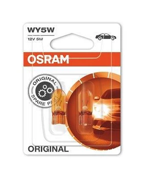 Автомобільна лампа розжарювання (комплект) WY5W, 5 Вт, 12 V, Osram 2827NA-2BL, 2 шт