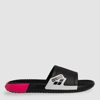 Женские шлепанцы для пляжа Arena Marco Active 009279-130 40 25 см Black - Pink - White (3468337513582)