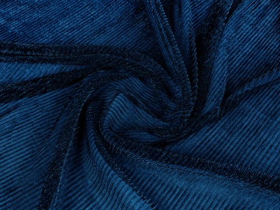 Ткань Сетка гофре с люрексом, электрик, пог. м. (с75, 2505100A, цв6)