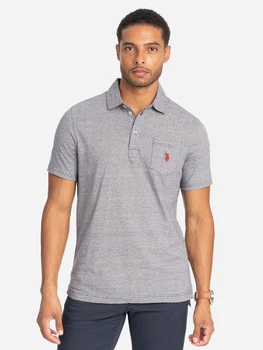 Поло довге чоловіче U.S. Polo Assn 11C023-1O00A(Classic Navy) L Синє (786660409406)