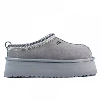 Жіночі уггі Тазз Сліппер Ультра Міні Платформа Світло Сірі Ugg Tazz Platform Light Grey (39, сірий)