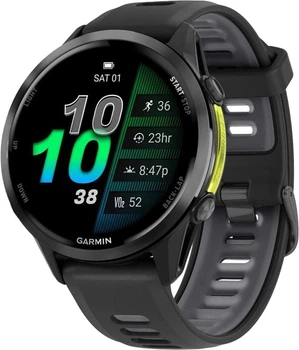 Смарт-годинник Garmin Forerunner 970 Carbon Gray DLC Titanium w. Black Case and Black/Translucent W. Band (010-02969-00/10) Refurbished