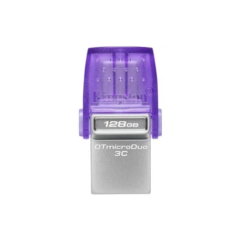 Накопитель Kingston 128GB USB 3.2 Type-A Gen1 + Type-C DT microDuo 3C