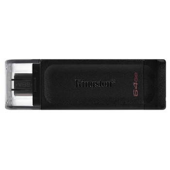 USB флэш-накопитель Kingston 64GB USB-C 3.2 Gen 1 DT70