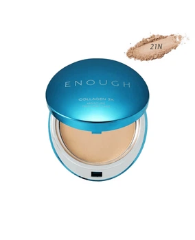 Пудра с коллагеном Enough Collagen 3X Moisture Two-way Cake SPF28 PA++ (21N тон)