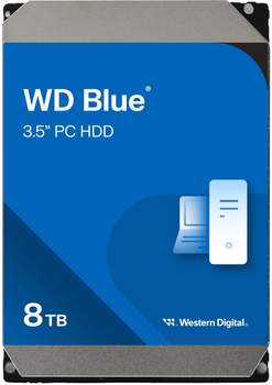 Dysk twardy Western Digital Blue 8TB 5640rpm 256MB WD80EAAZ 3.5" SATAIII