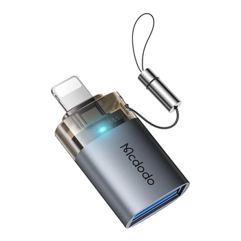 Адаптер McDodo USB-A to Lightning Transfer Adapter Black