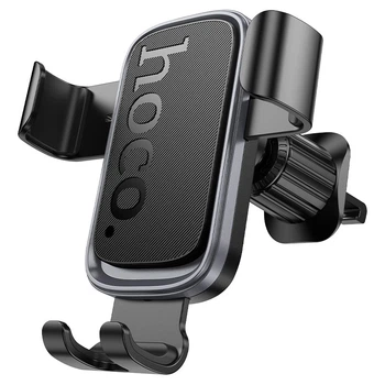 Автомобільний тримач Hoco H80 Vista gravity Car holder (air outlet) Black
