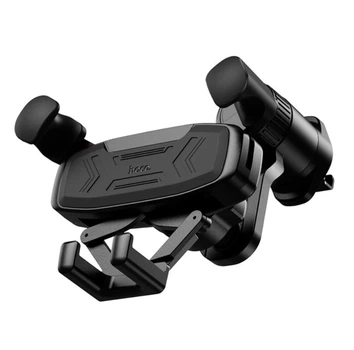 Холдер Hoco H66 Gamble gravity linkage car holder(air outlet) Black