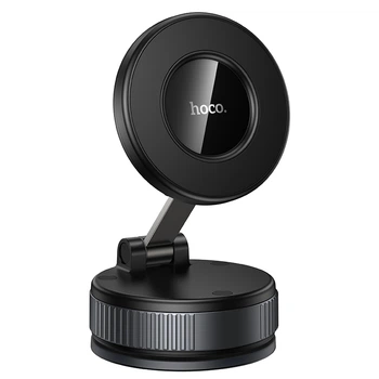Холдер Hoco H86 Dragon manual suction cup magnetic holder(universal) Black