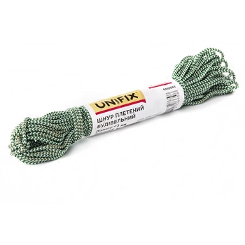 Шнур плетеный строительный 1,5мм 20м UNIFIX (699582)