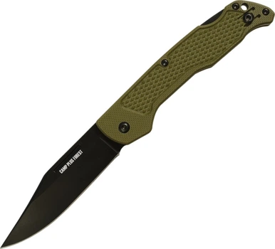 Нож Ontario Knife Camp Plus EDC Green (14780005)