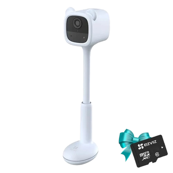 Комплект камера Ezviz CS-BM1BE, 4 мм, 1080P, Wi-Fi, 2000 mAh, + карта памяти CS-CMT-CARDT32G-D, White