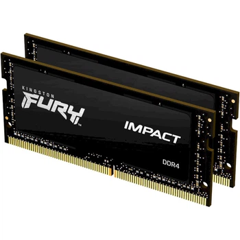 Модуль памяти Kingston Fury Impact KF432S20IBK2/32 DDR4/32Gb(2x16)/3200MHz для ноутбуков Black