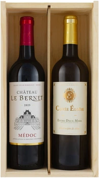 Набір вин Grands Vins de Bordeaux 14% 0.75 л х 2 шт. (3176484071953)