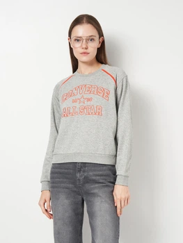 Свитшот женский Converse CVW5K257 L Vintage Grey Heather (0198820119641)