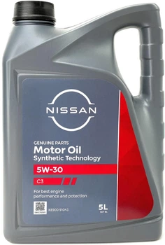 Моторное масло Nissan Motor Oil 5W-30 C3 5л