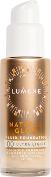 Podkład nawilżający Lumene Natural Glow Spf 20 00 Ultra Light 30 ml (6412600832600)