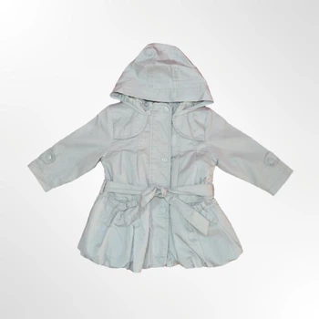 Дитяча куртка з підстібкою для дівчинки QuadriFoglio 80 см Сіра (1066)