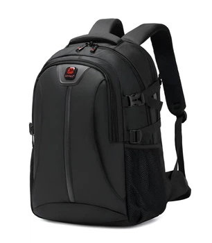Універсальний міський рюкзак Justpack із USB зарядкою чорний 32 x 19 x 50 см (8805)