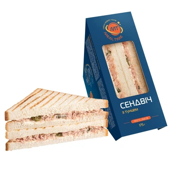Сэндвич с тунцом Meal Time 175г (замороженный) Сч-87