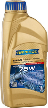 Трансмісійна олива Ravenol MTF-3 75W GL-4 1 л (4014835719811)