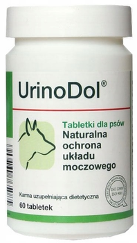 Ветпрепарат Dolfos UrinoDol для захисту сечовивідних шляхів у собак 60 пігулок (5902232645088)