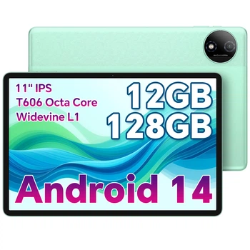 Планшет 11" ODEA A11 4+8/128Gb 8 ядер Android 14 7000 mAh Бирюзовый Б/В